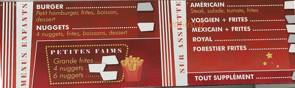 Snack Jacqueray — carte page 3