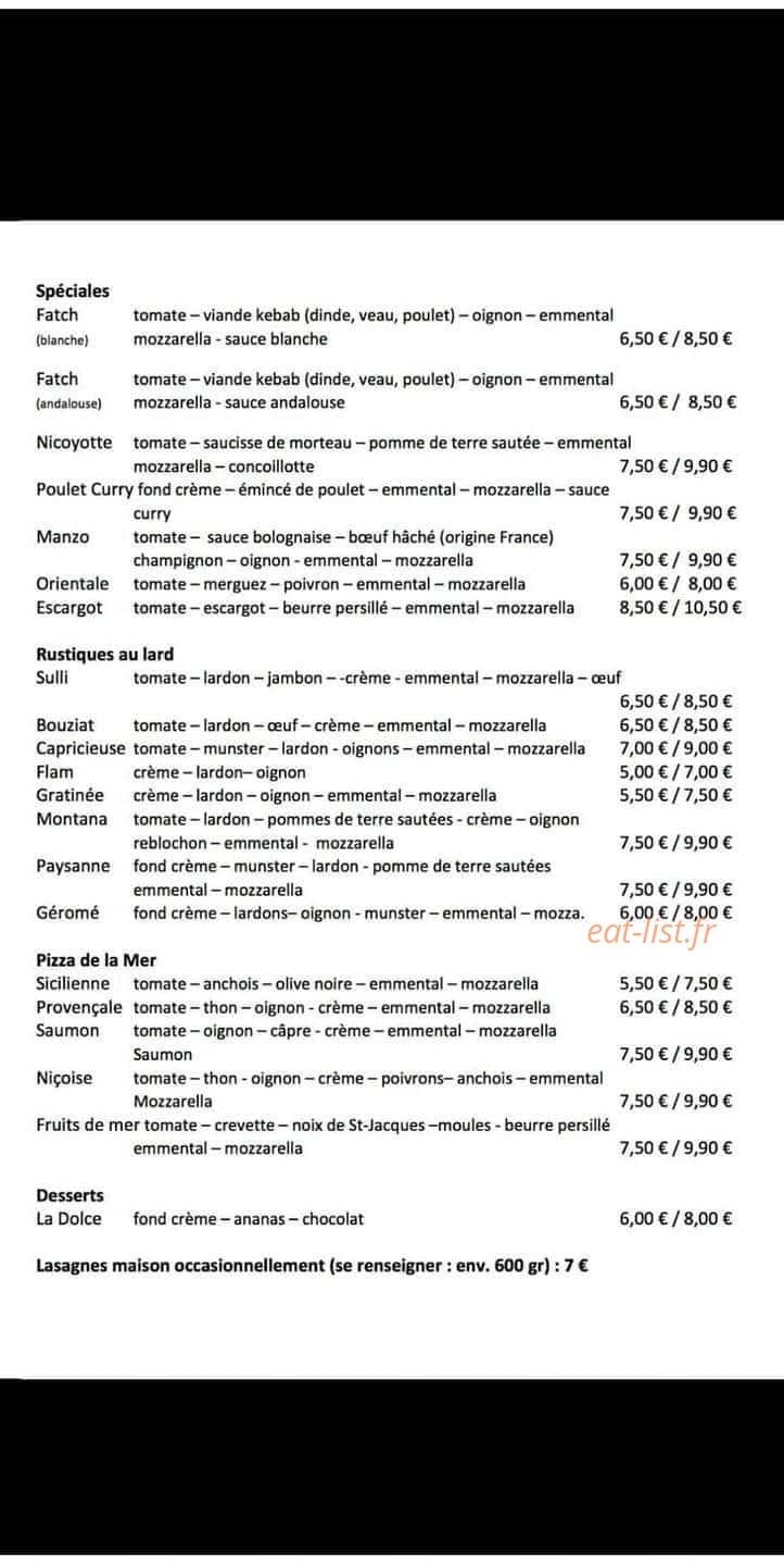 Le Piccilli — carte page 2
