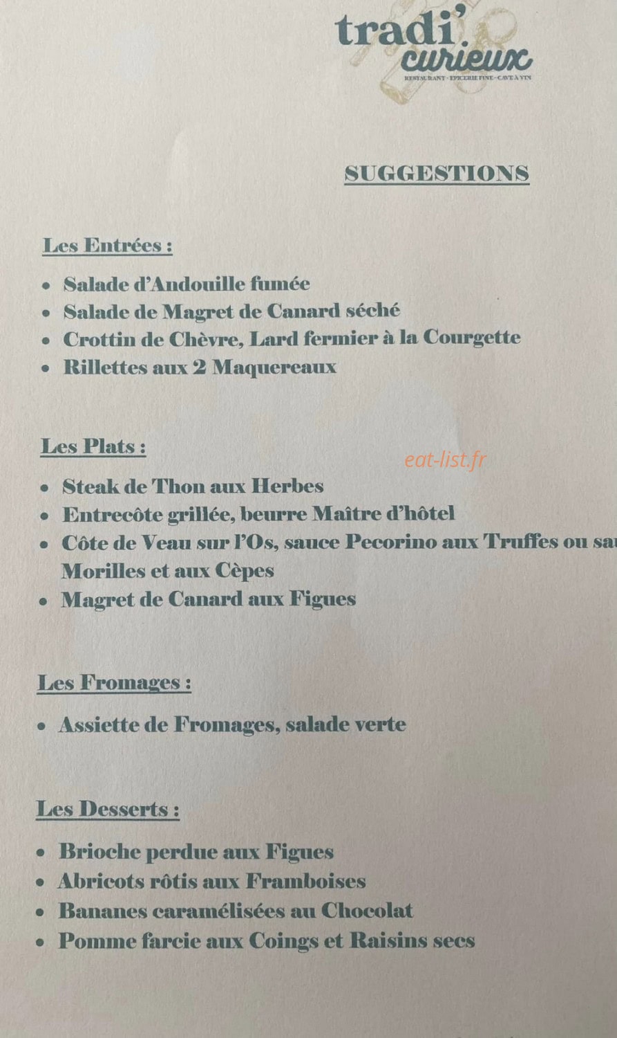 Tradi’curieux — carte page 1