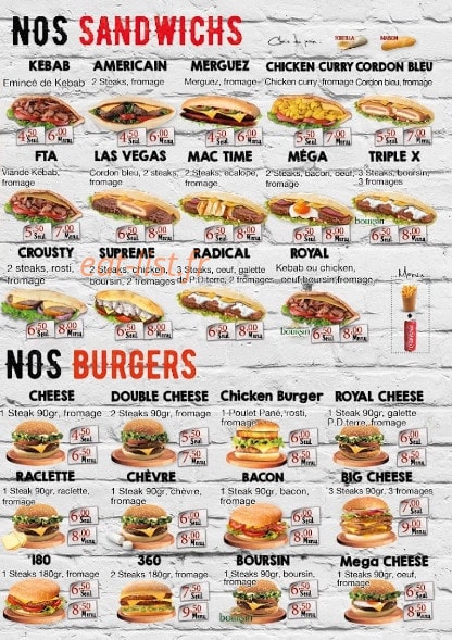 Mac Tacos — carte page 3