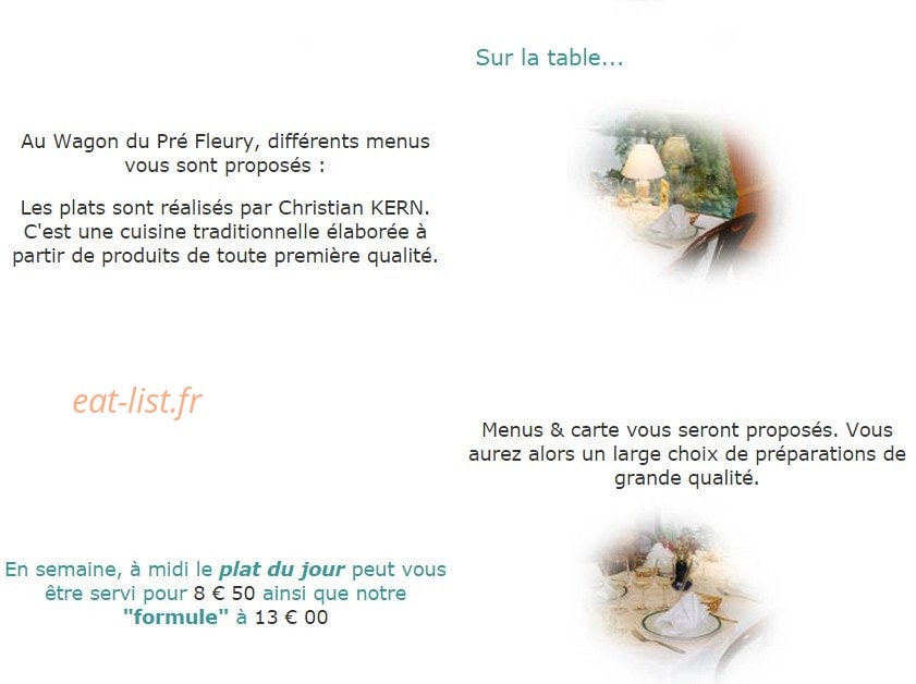 Le Wagon du Pre Fleury — carte page 1