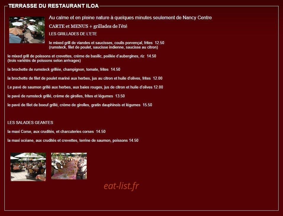 Iloa Nancy — carte page 4