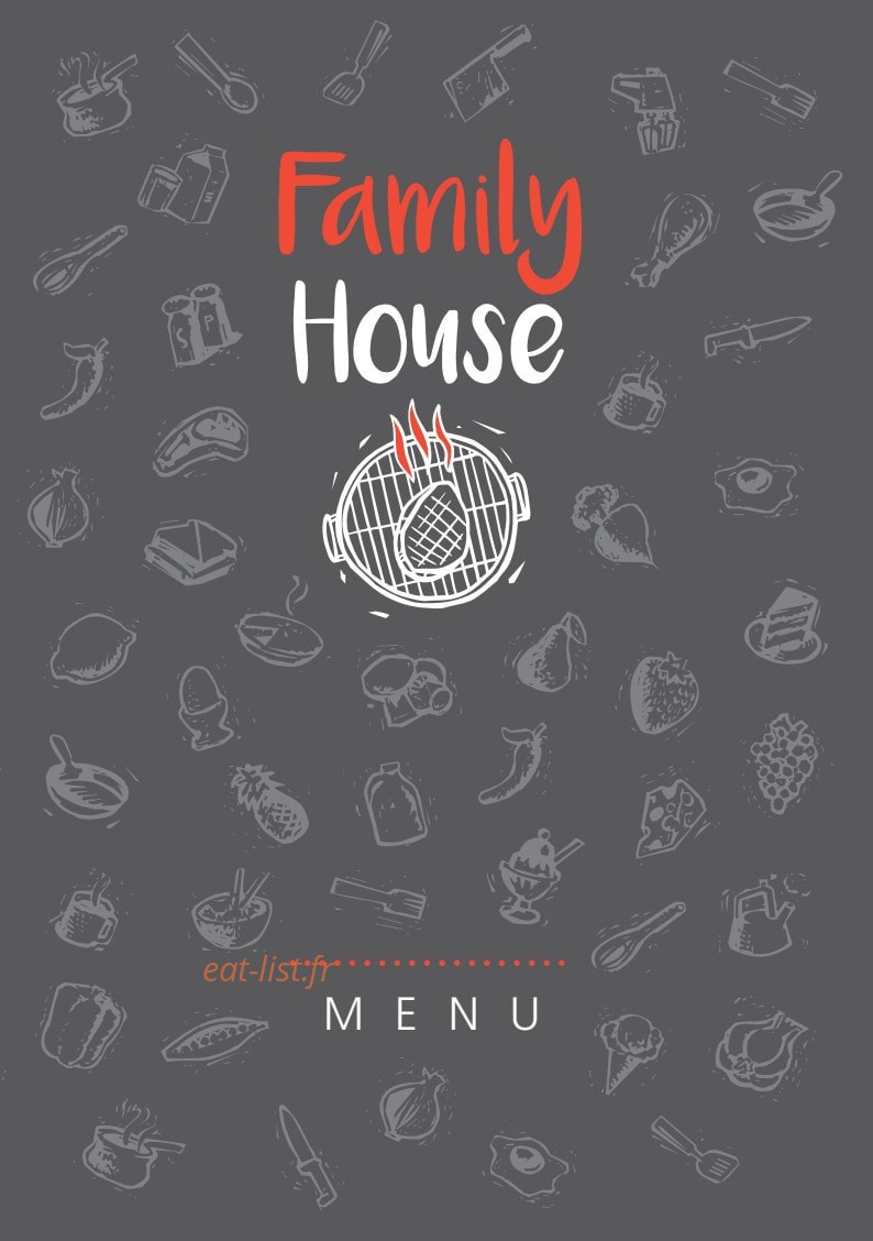 Family House — carte page 1