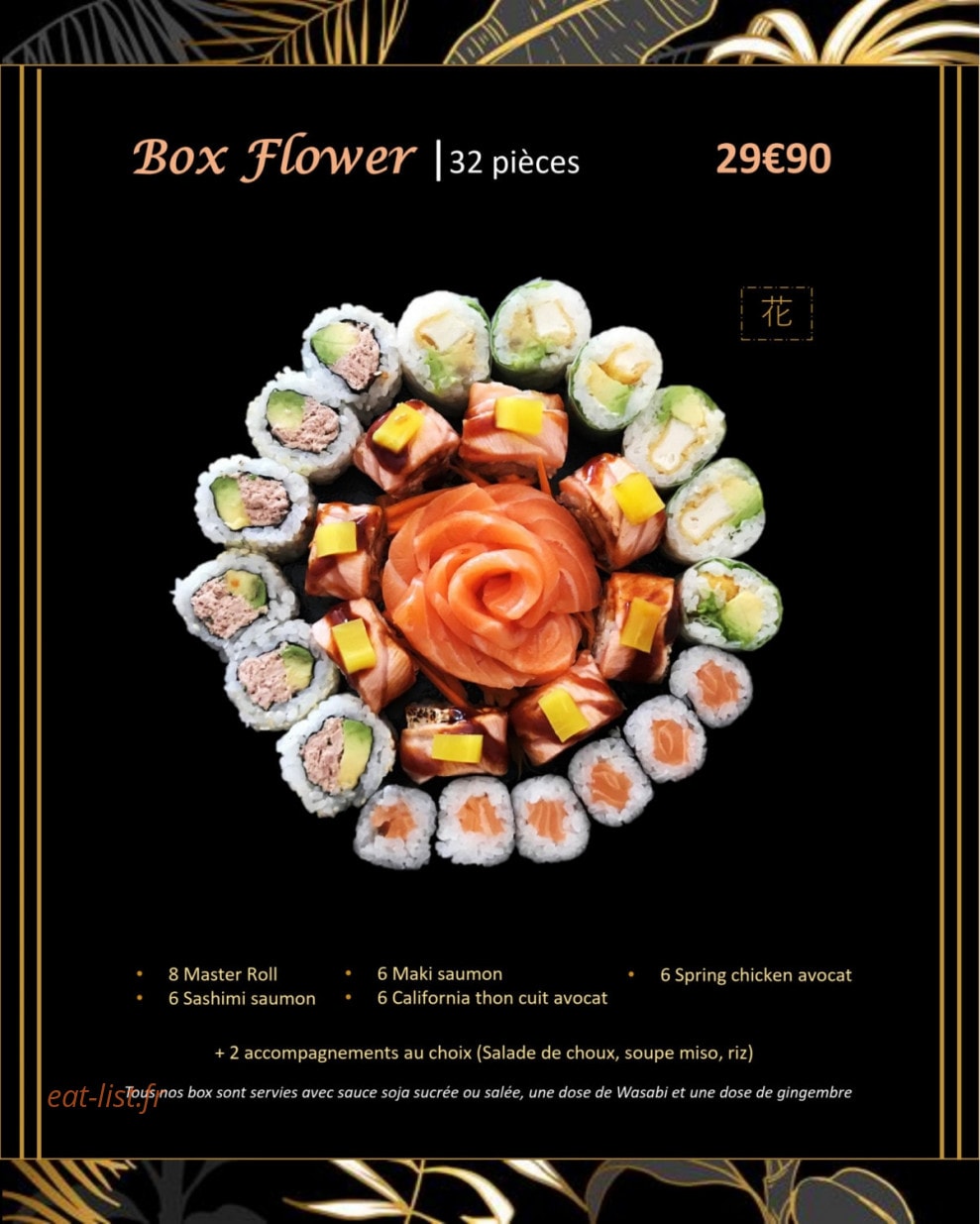 Hungry Sushi — carte page 4