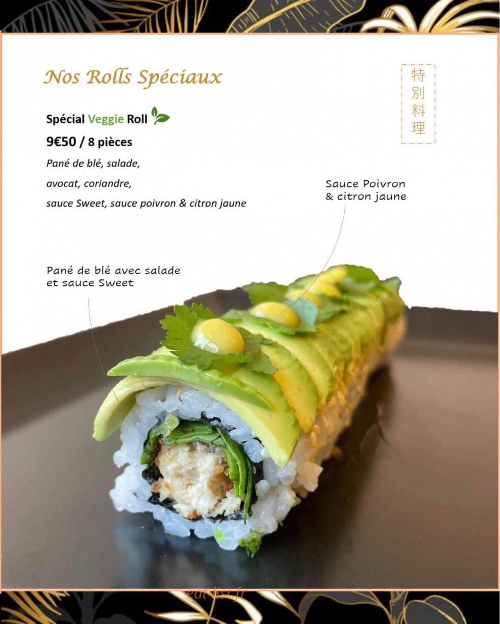 Hungry Sushi — carte page 12