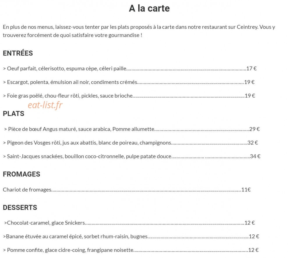 La Cour des Sens — carte page 2