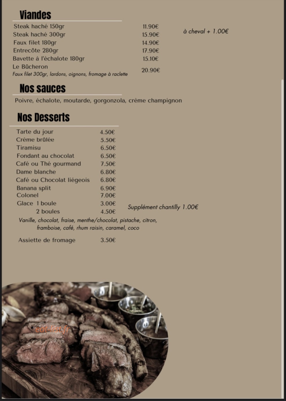 Chez Julien — carte page 2