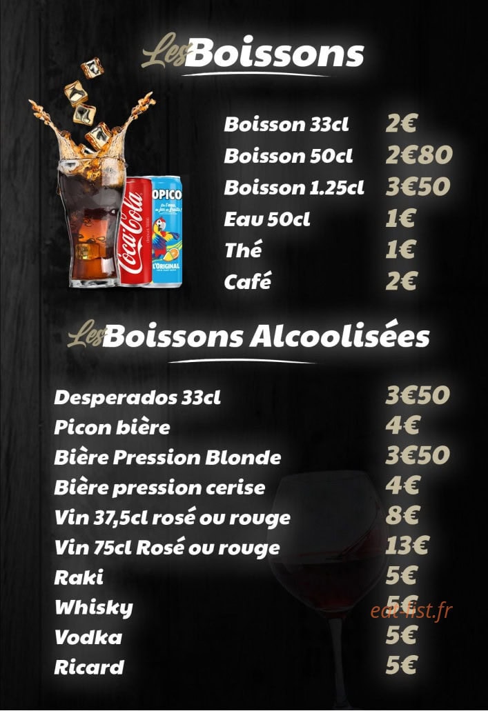 Le Régal — carte page 6