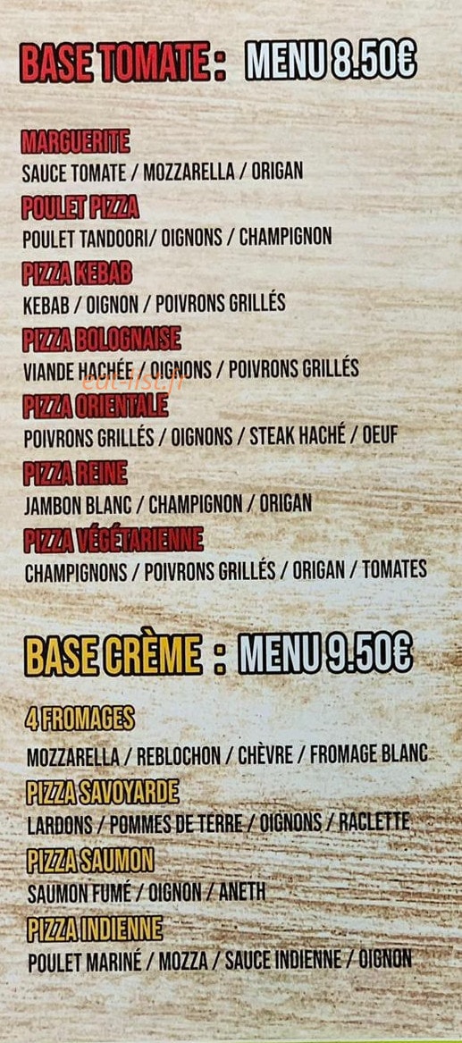 Mix Fast Food — carte page 6