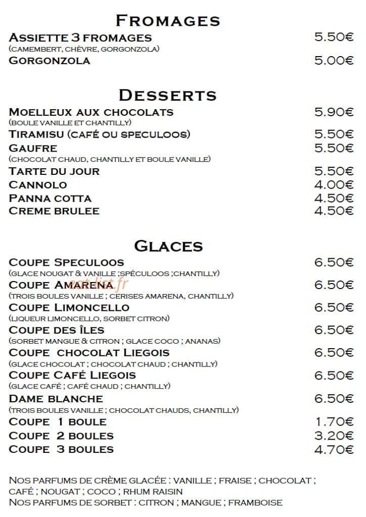 Bel'italia — carte page 11
