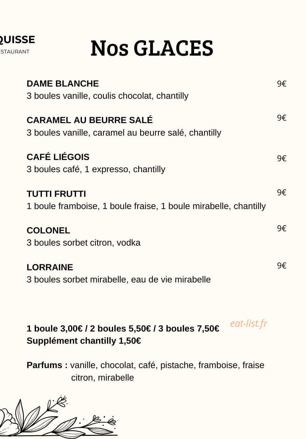 L'Esquisse — carte page 5