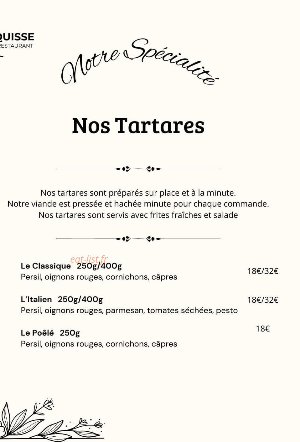 L'Esquisse — carte page 2