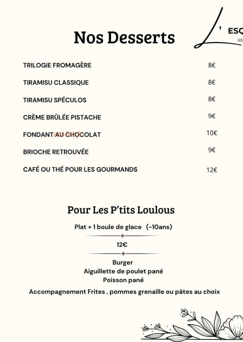 L'Esquisse — carte page 4