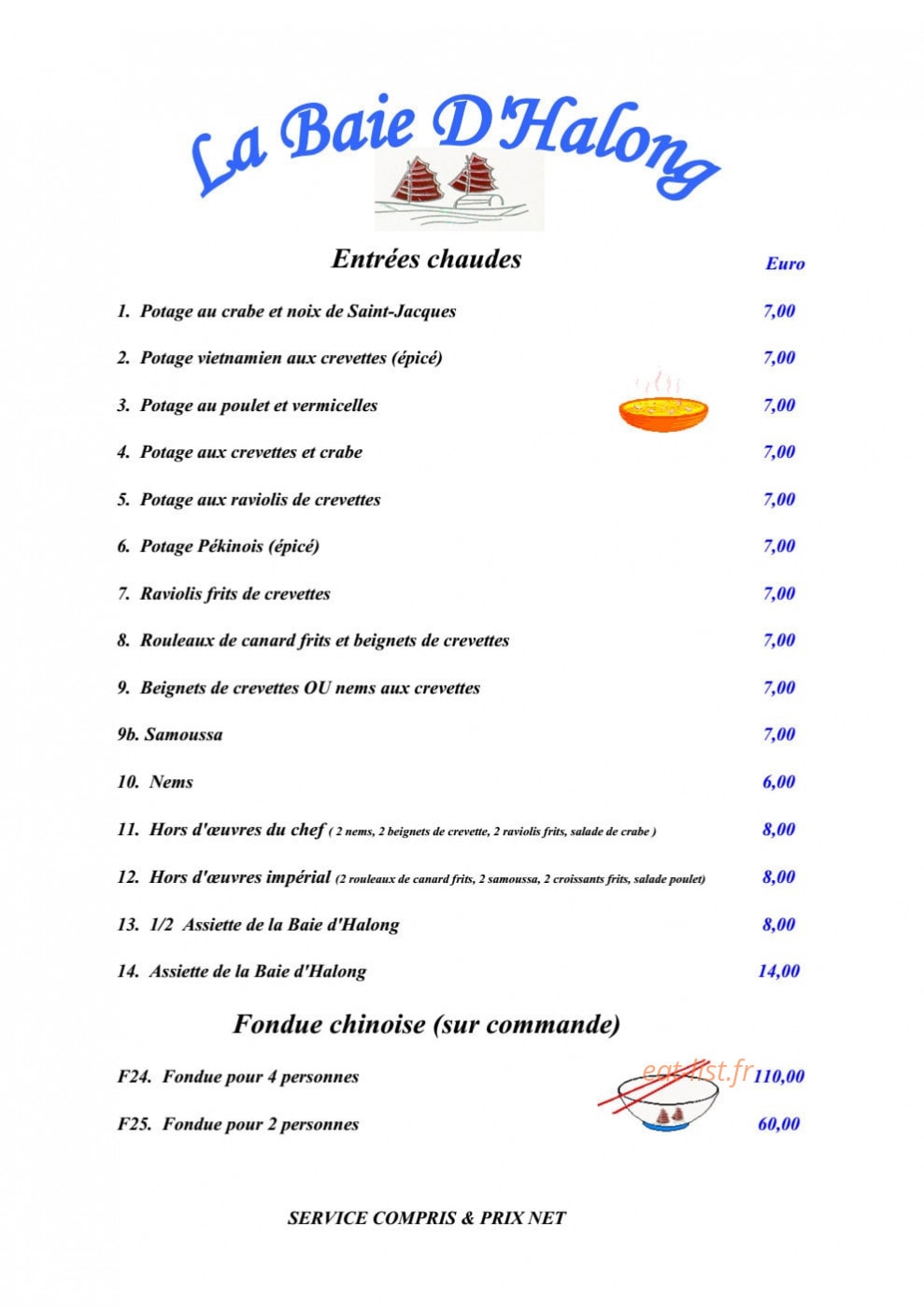 La Baie d'Halong — carte page 7
