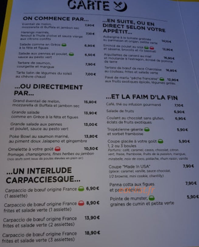 Le Bienfaisant — carte page 1