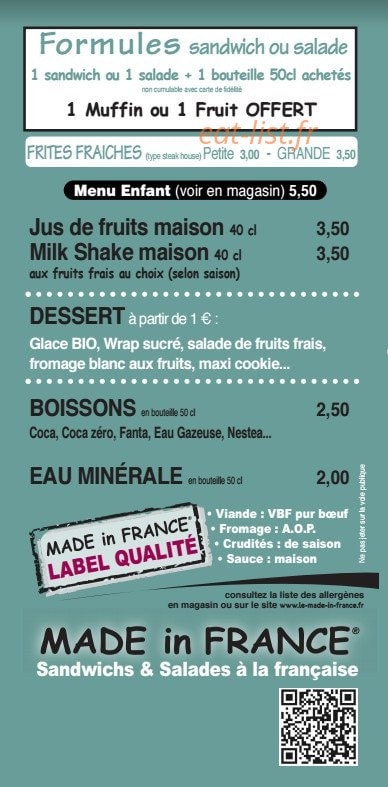 Made In France — carte page 4