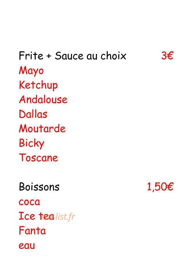 Berg-Burger — carte page 2