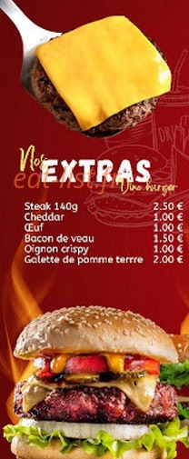 Dino Burger — carte page 5