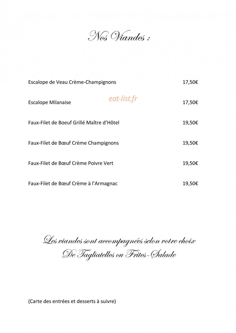 Le Romantique — carte page 3