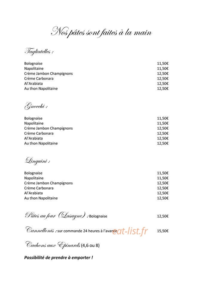 Le Romantique — carte page 1