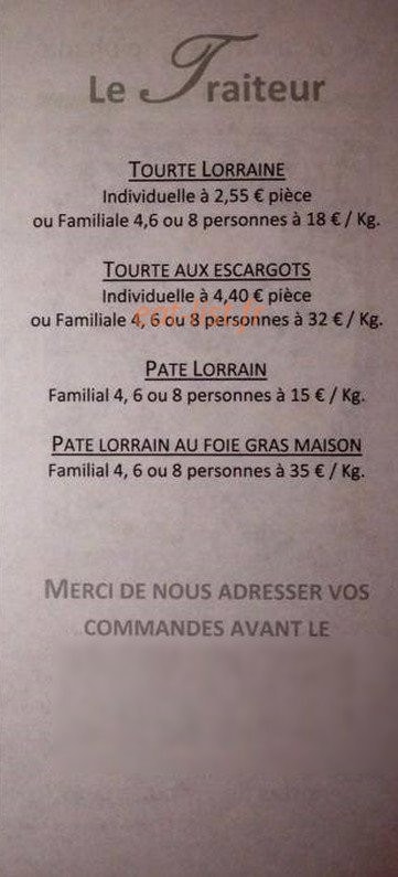 La Viennoise — carte page 4