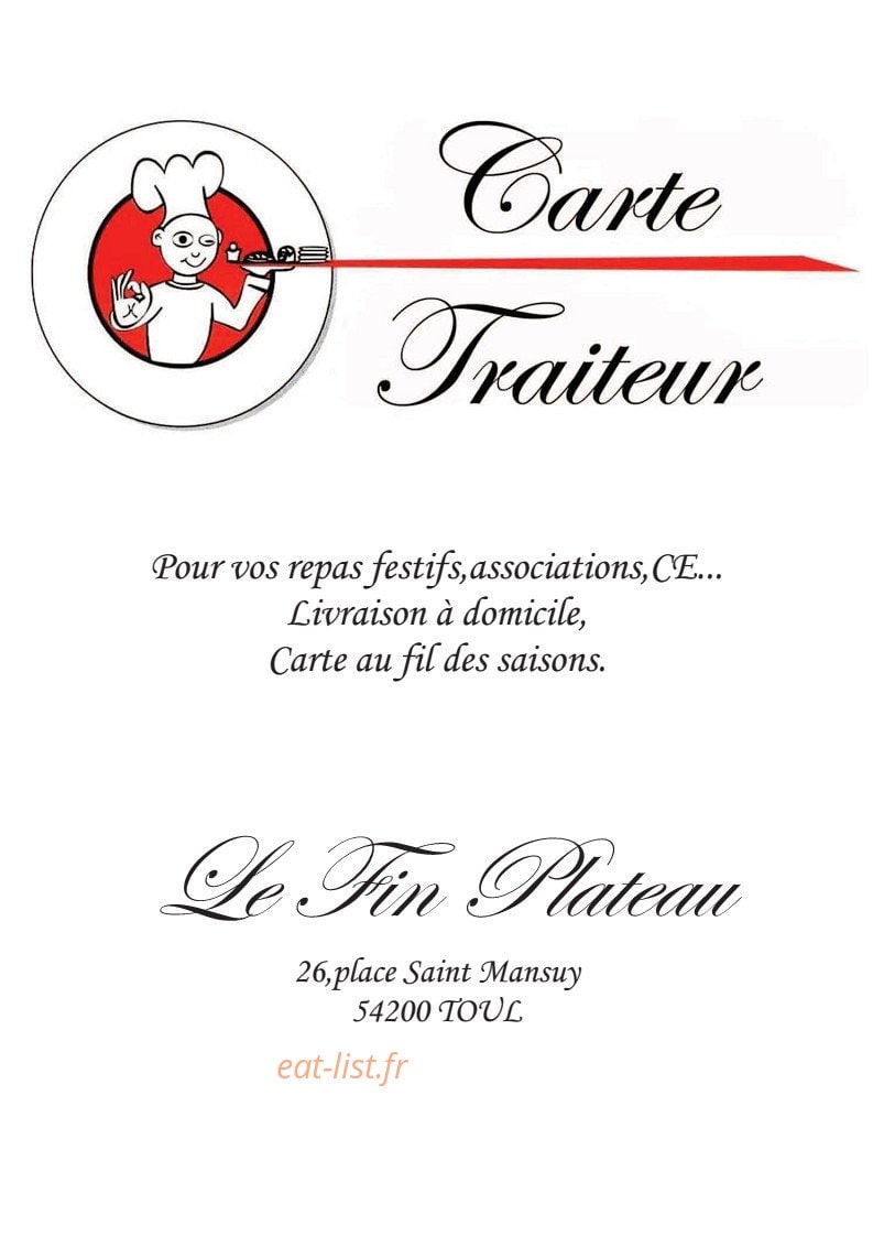 Le Fin Plateau — carte page 1