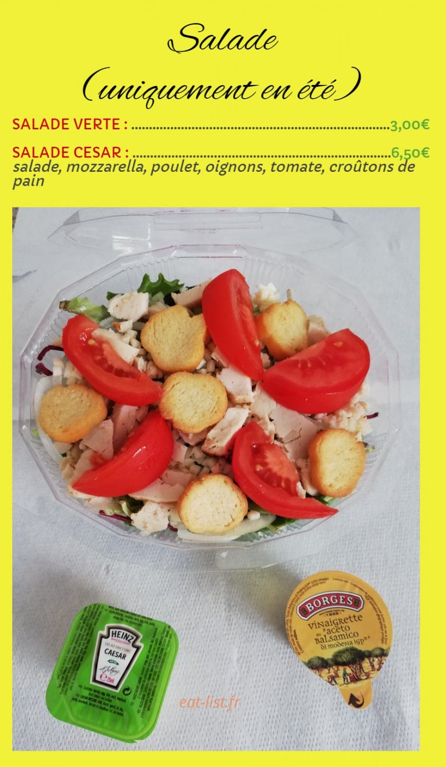 Mac Reynald Pizza — carte page 7