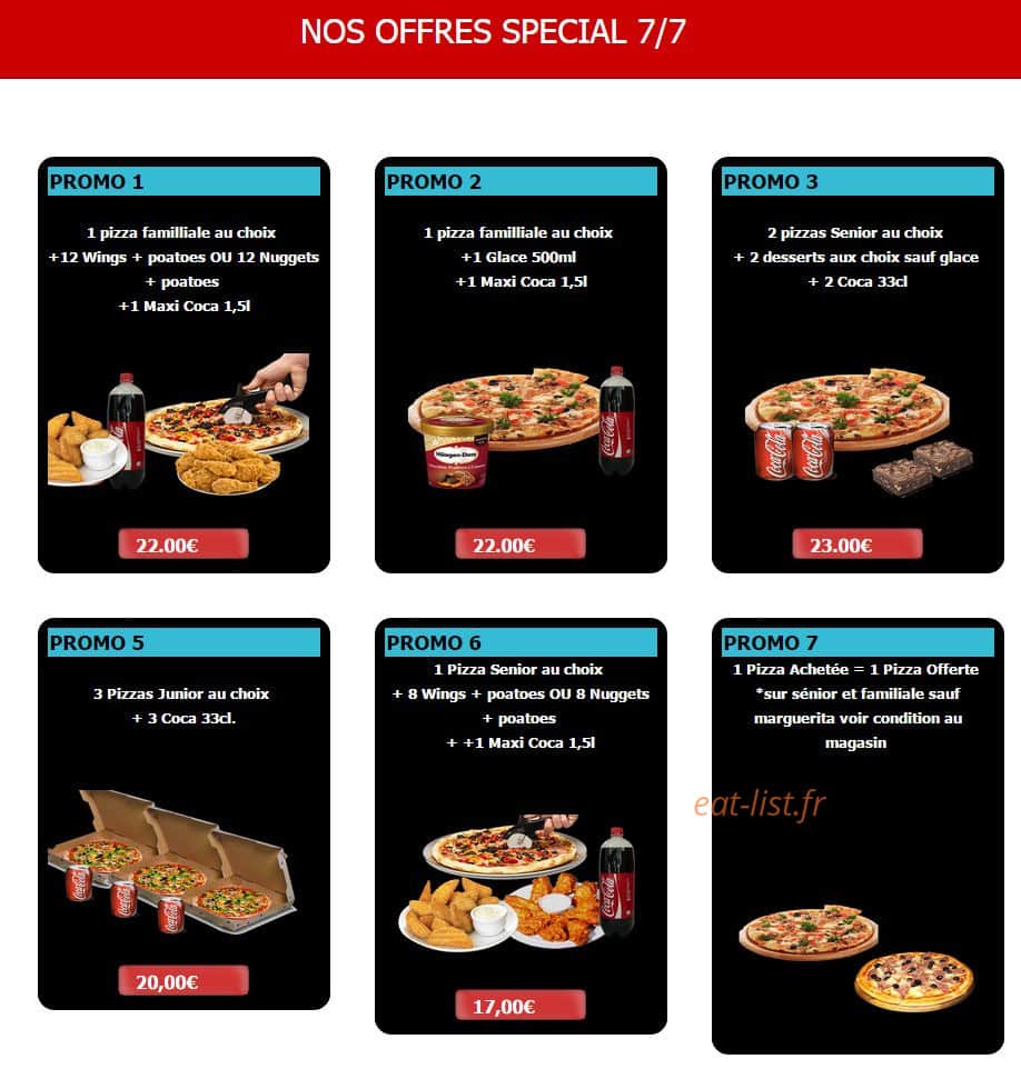 Popoli Pizza — carte page 7