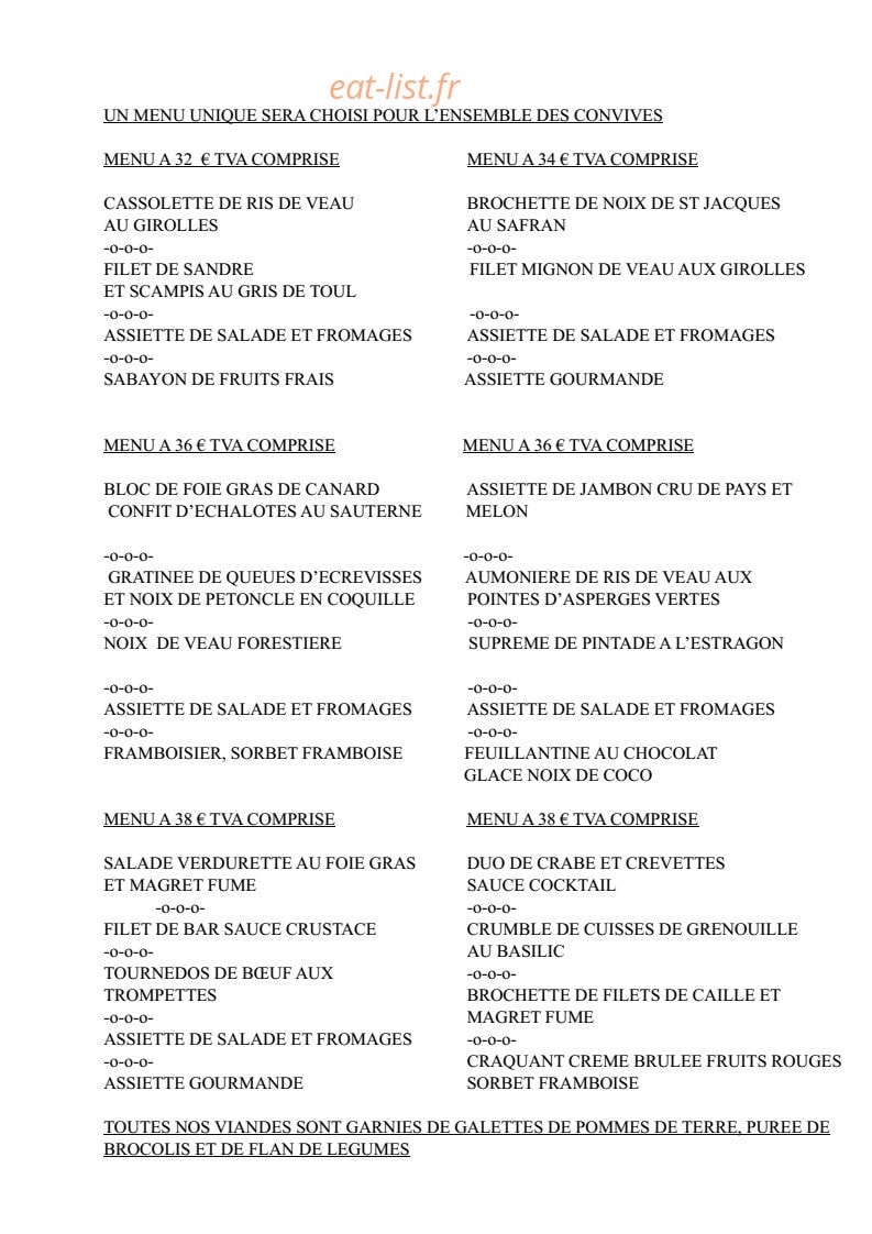 Chalet Beaurivage — carte page 2