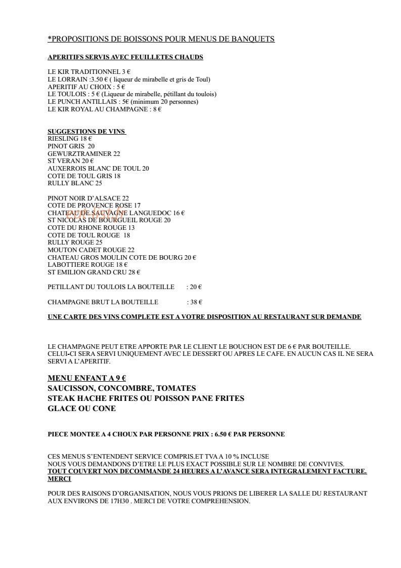 Chalet Beaurivage — carte page 4