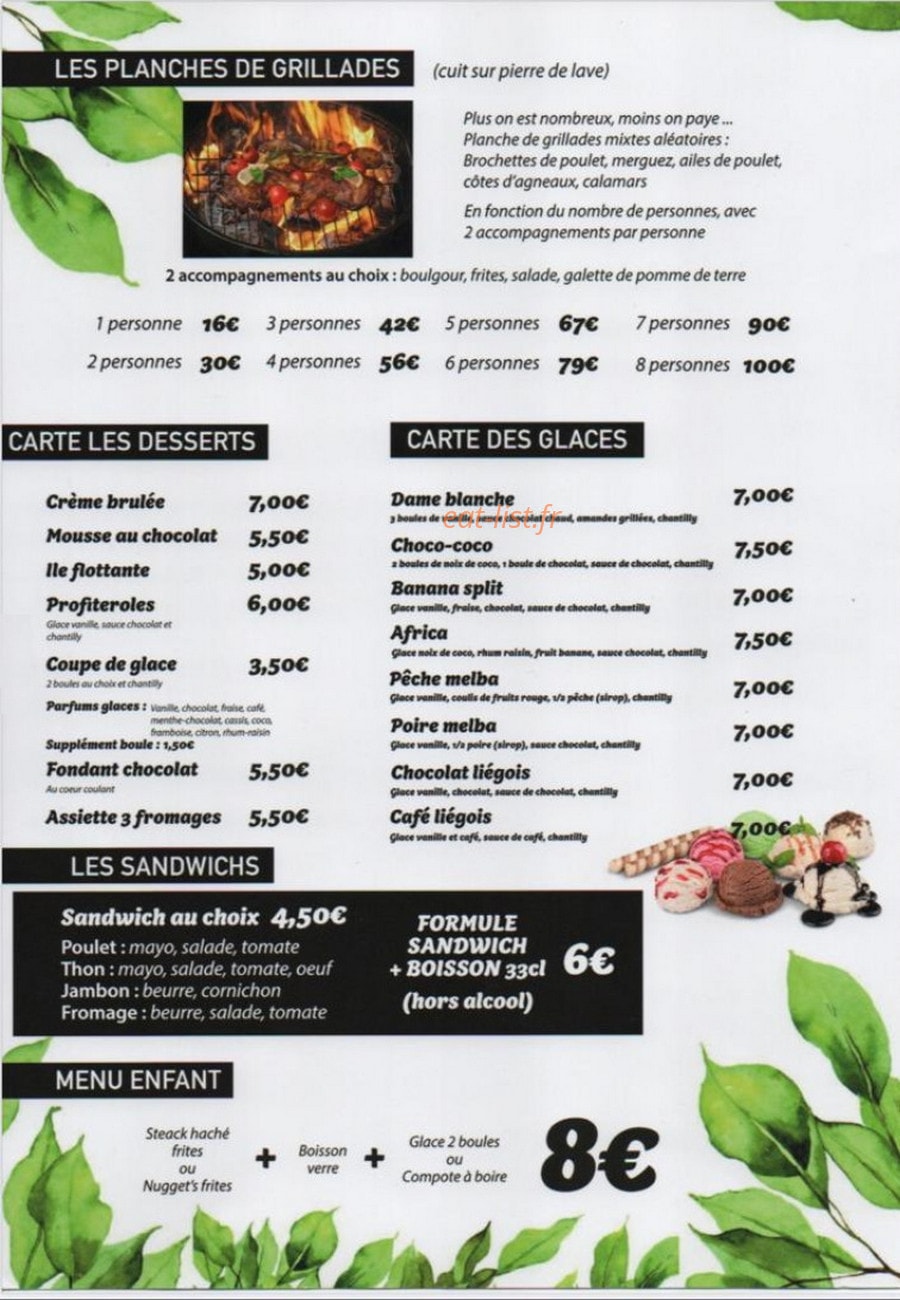 Chez Lulu — carte page 2