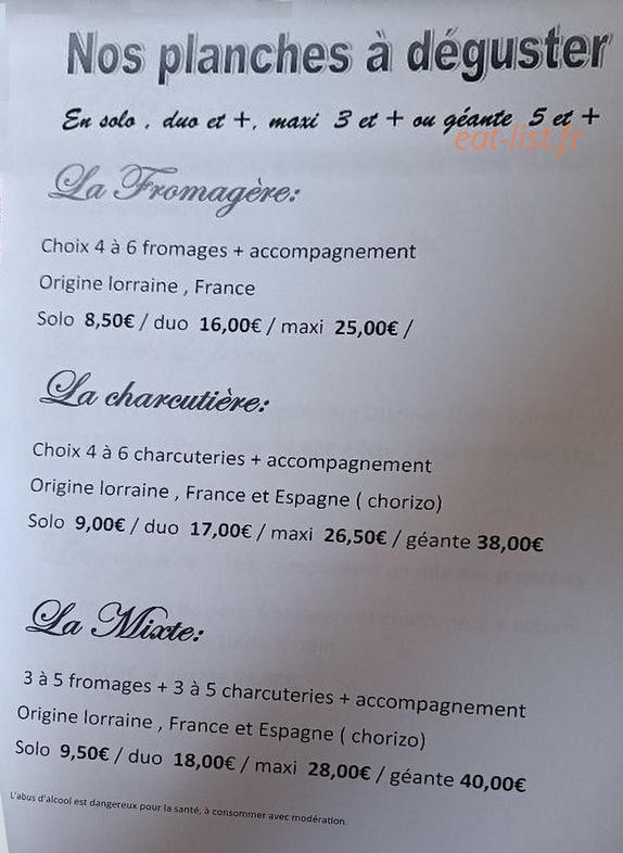 Mag'Nes-Café — carte page 6