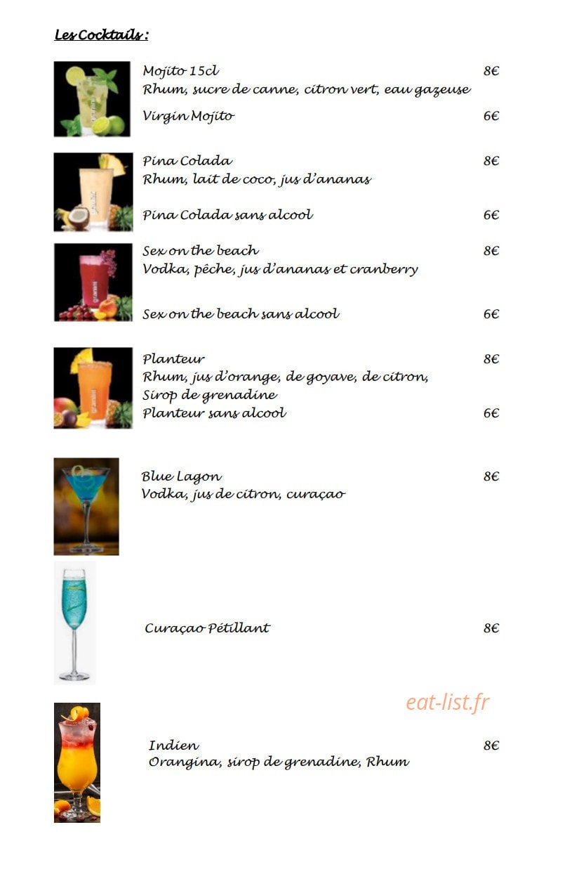 Ô P’tit Bois — carte page 6
