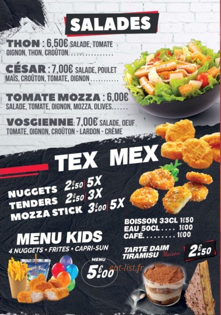 Streat Food — carte page 4
