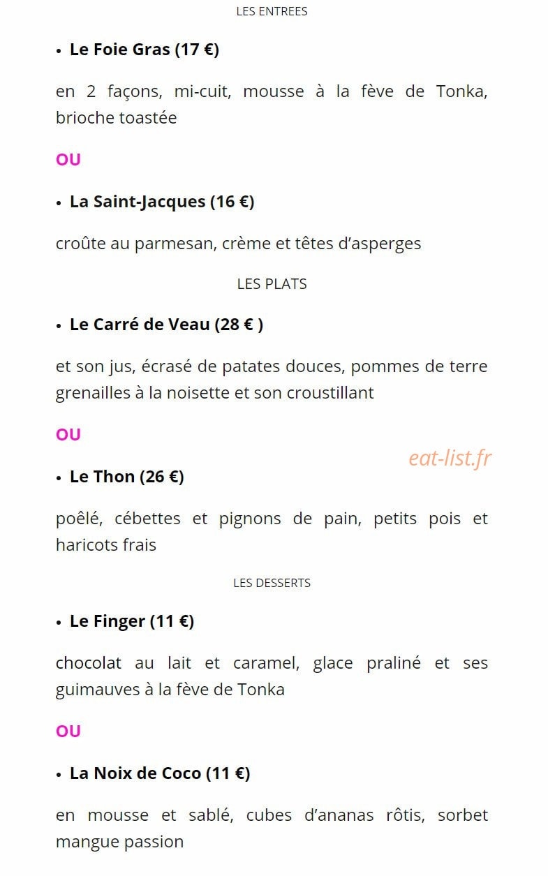 L'Epicurien — carte page 3