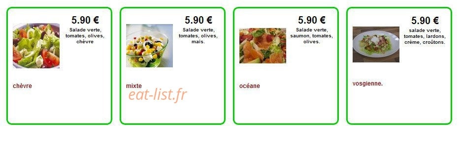 Sabpizzas — carte page 4