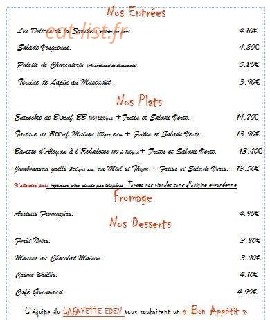 Lafayette Eden — carte page 1