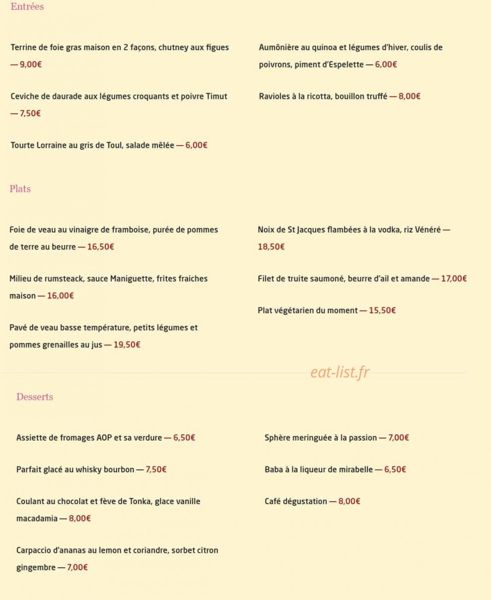 La maniguette — carte page 5