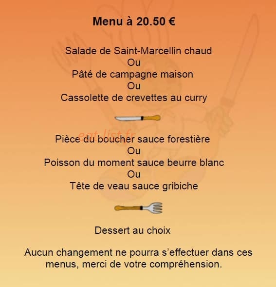 Le Criquet — carte page 3