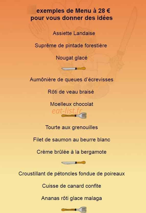 Le Criquet — carte page 2
