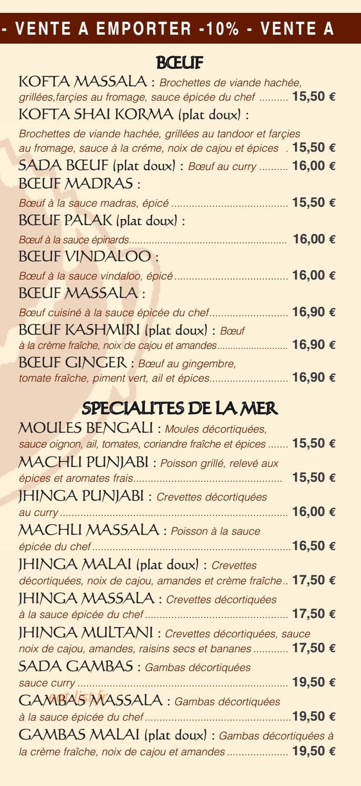 Le Crocodile — carte page 4