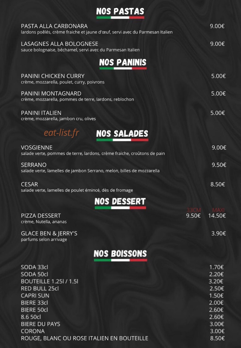 chez vito — carte page 4