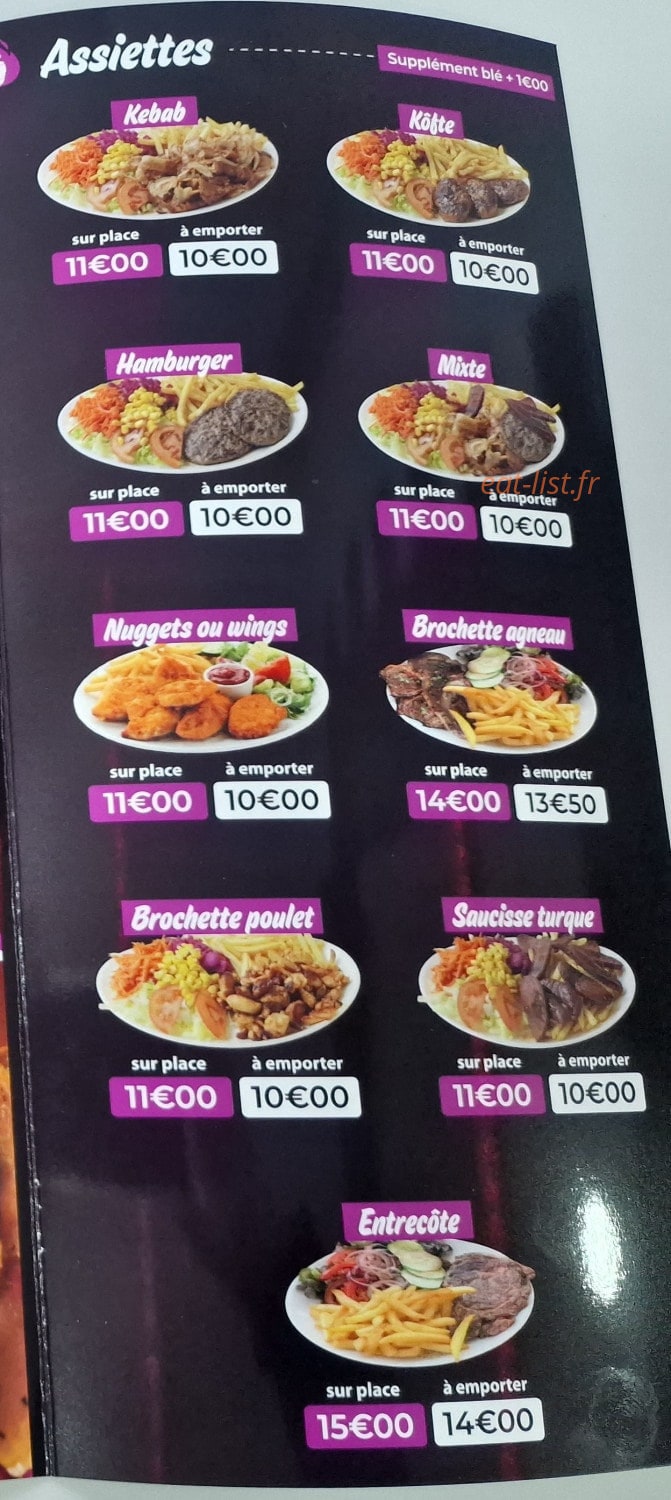 Ec Kebab — carte page 4