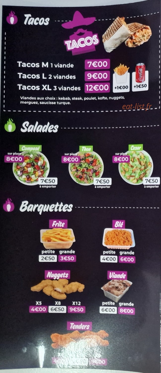 Ec Kebab — carte page 5