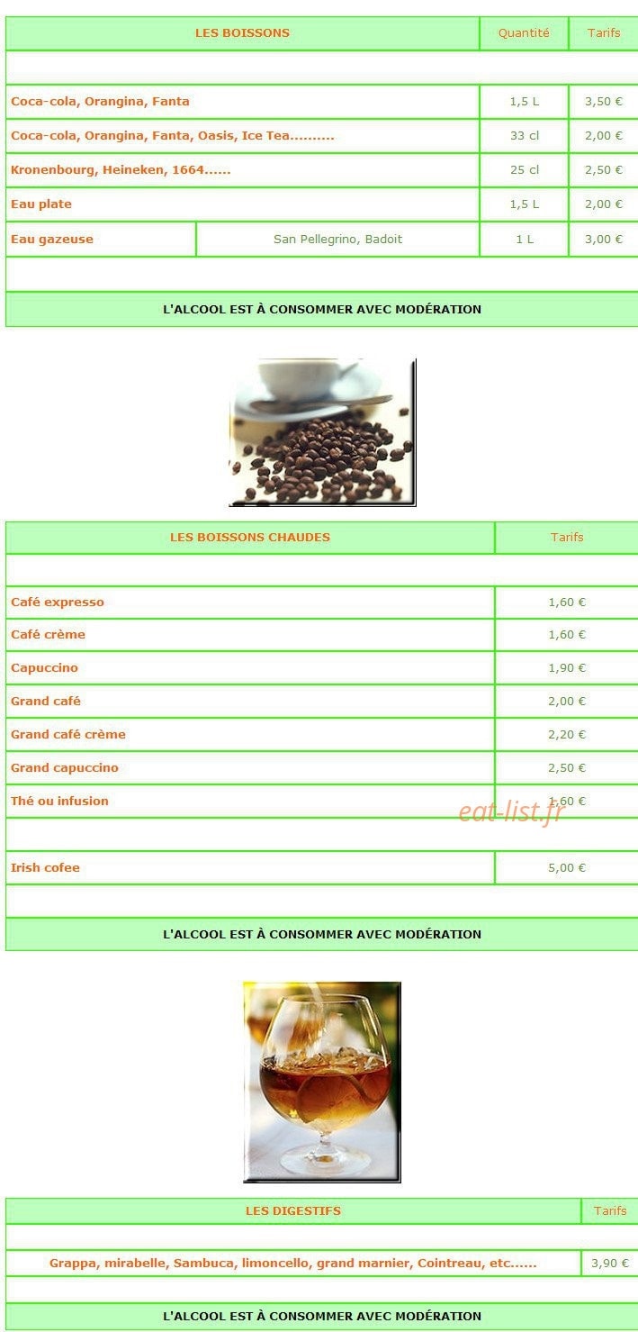 La Casa Nostra — carte page 14