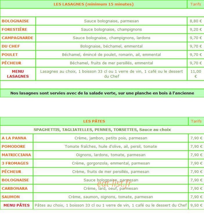 La Casa Nostra — carte page 10