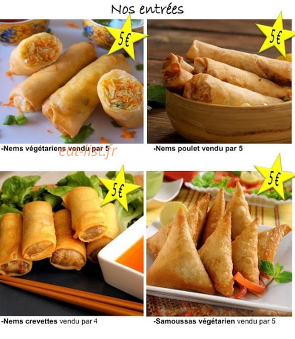 Tookiiz thai food — carte page 2