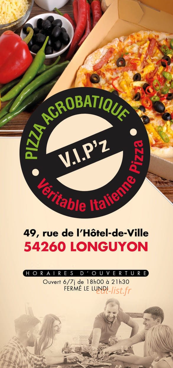 Vip'z — carte page 1