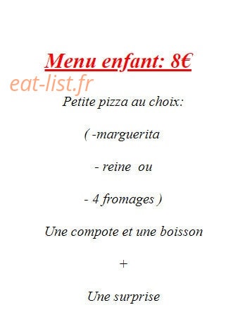 La Casa Del Pizza — carte page 13