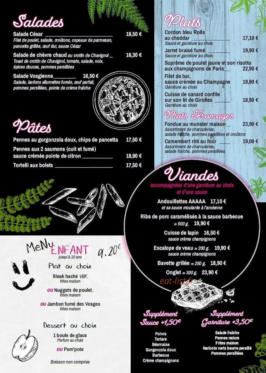 Les Simone's — carte page 2